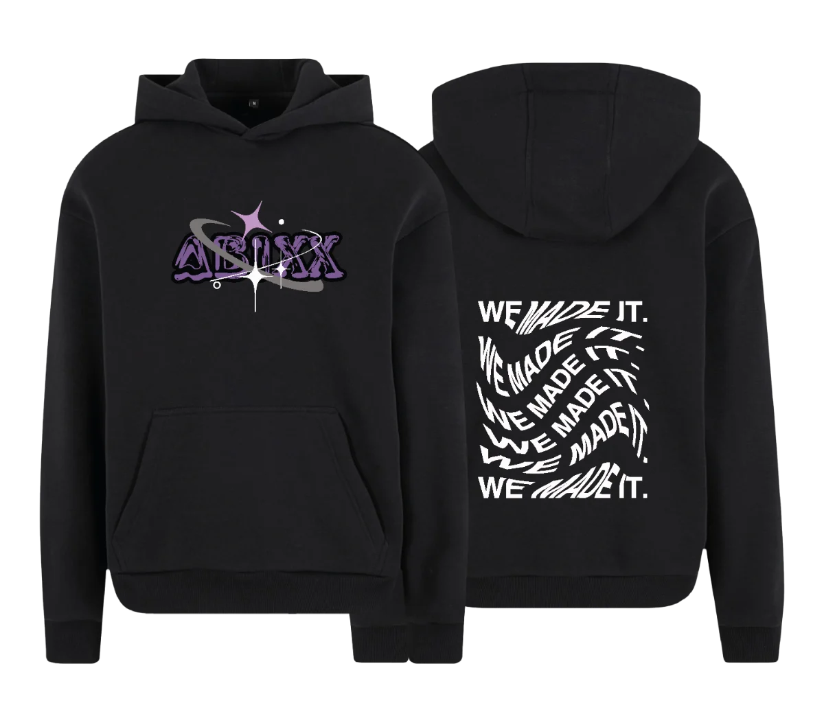 Abi-Hoodie mit Design 1 in der Bestellansicht