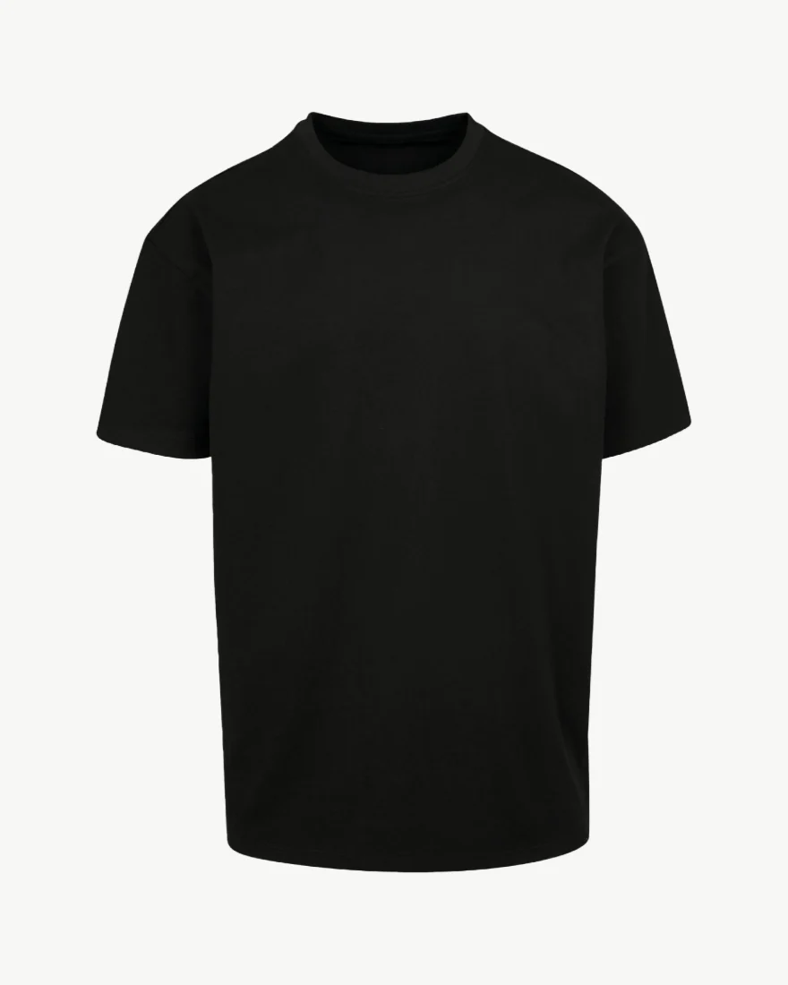 Schwarzes Premium Oversize T-Shirt