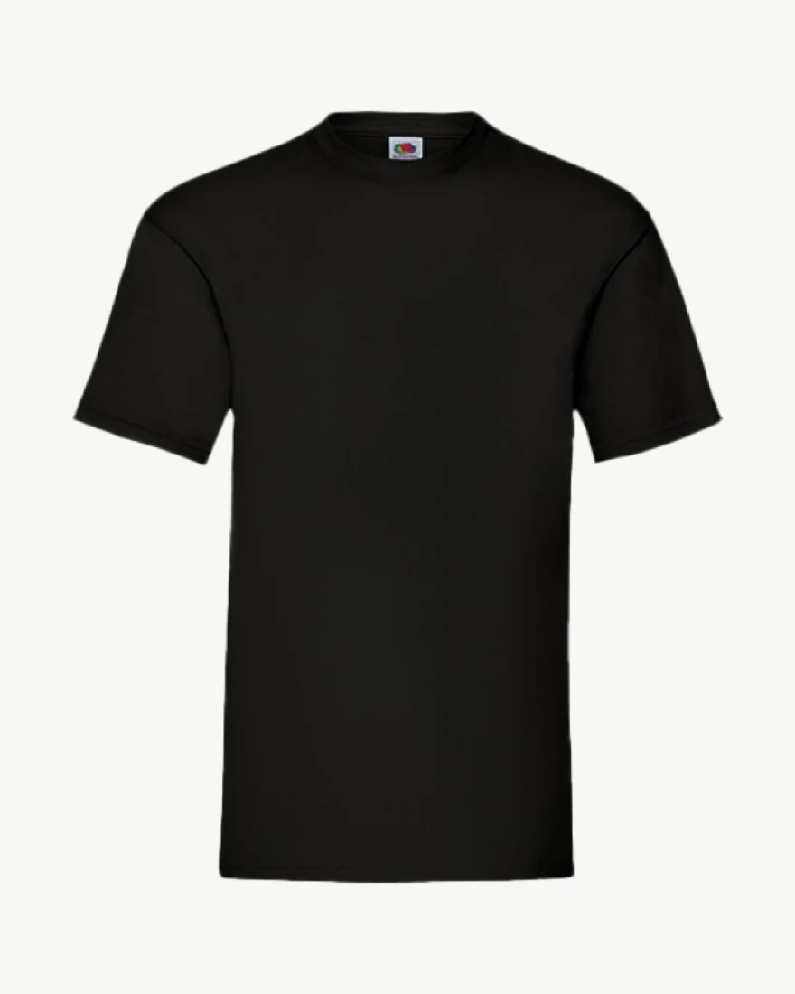 Schwarzes Basic T-Shirt
